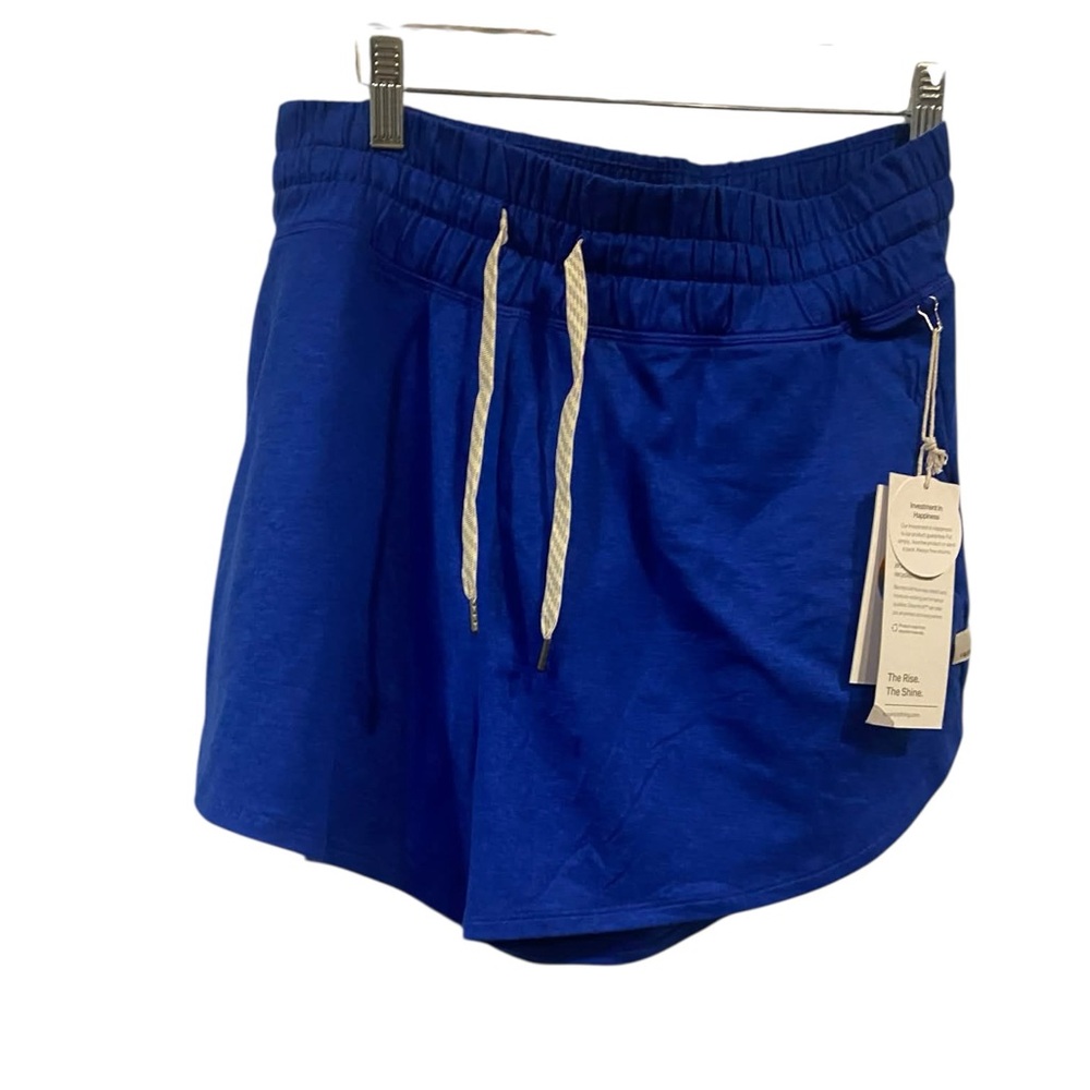 NWT Vuori halo performance shorts COPENHAGEN HEATHER Size XL